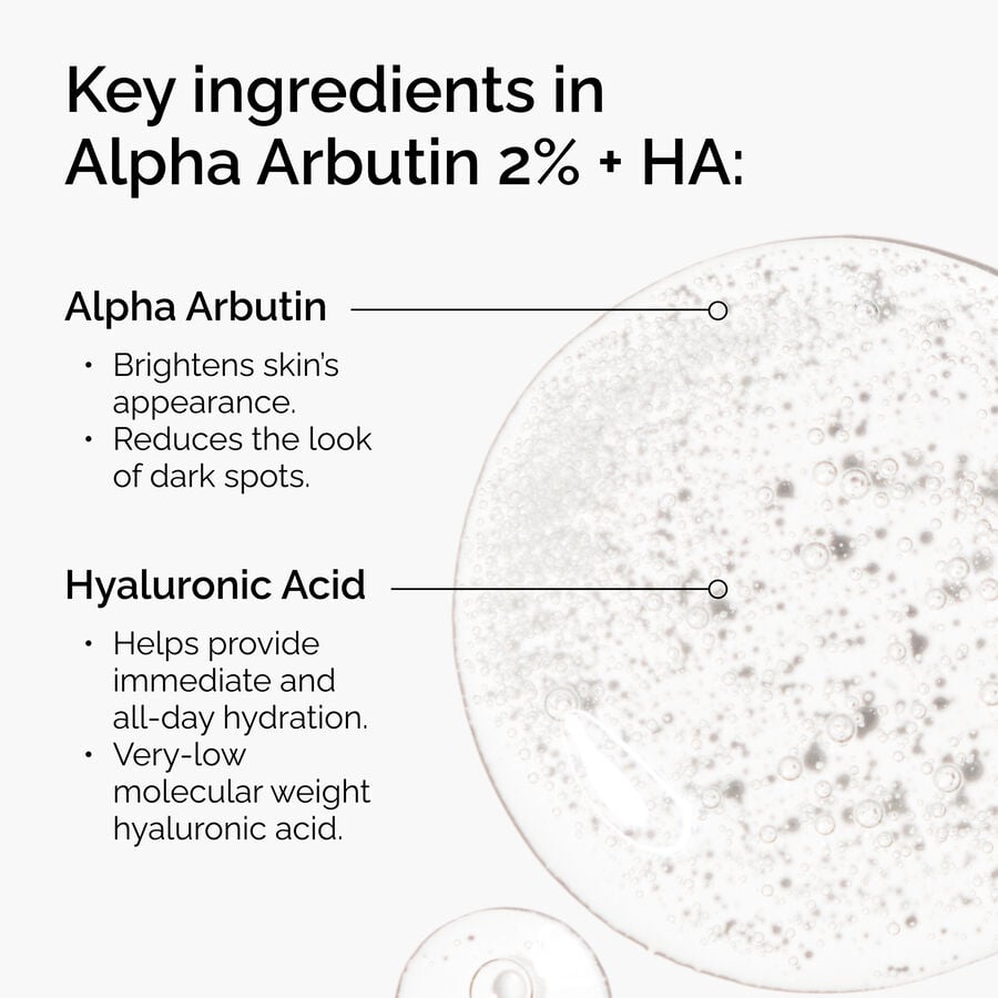 The Ordinary Treatment - Alpha Arbutin 2% + HA — Product Details　SB LB