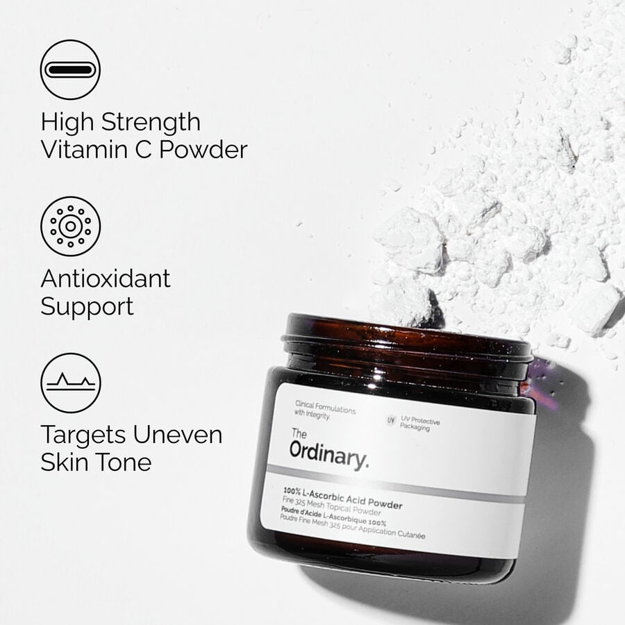 The Ordinary Vitamin C Powder - L-Ascorbic Acid | Item Details　ON dv