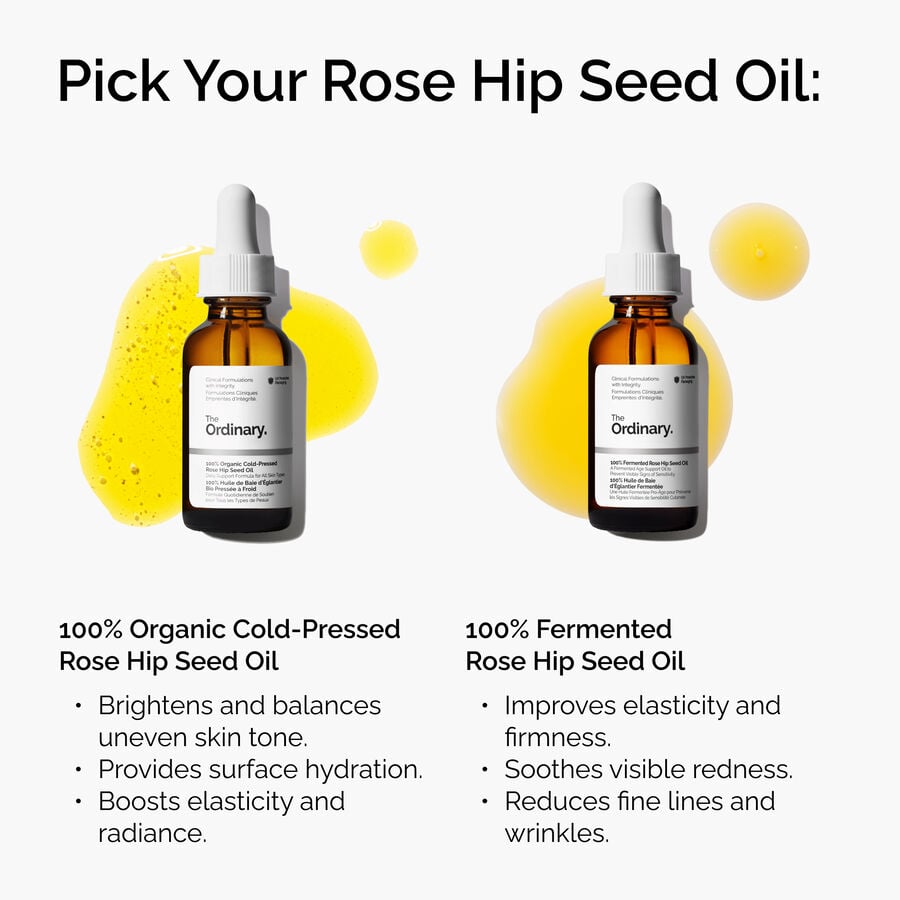The Ordinary Face Oil - 100% Organic Cold-Pressed Rose Hip Seed | Product Features　oR vZ