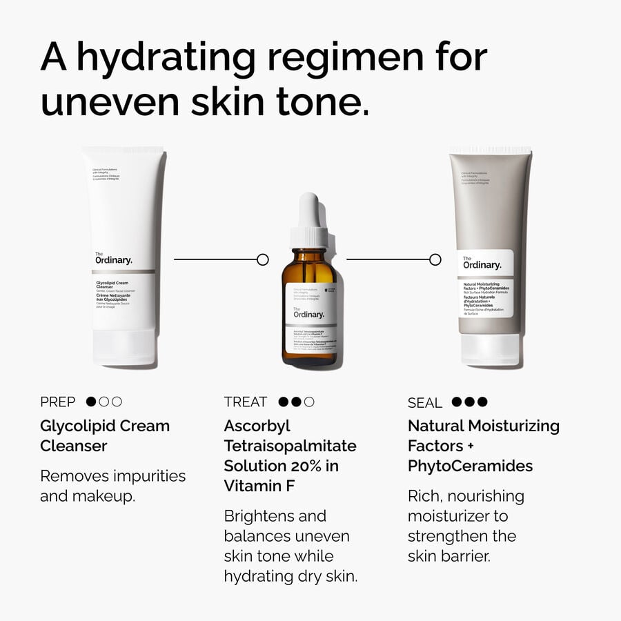 The Ordinary Treatment - Ascorbyl Tetraisopalmitate Solution 20% in Vitamin F | Detailed Overview　PS nA