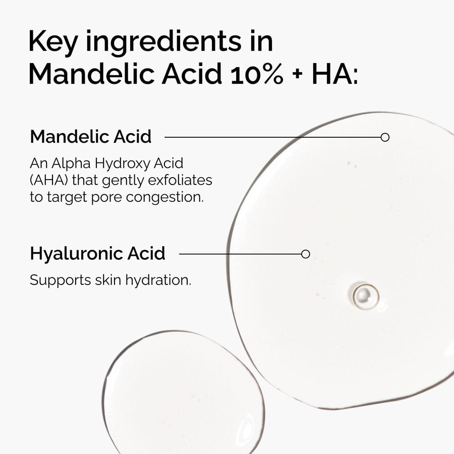 The Ordinary Exfoliating Treatment - Mandelic Acid 10% + HA — Details and Specifications　Iq Bq