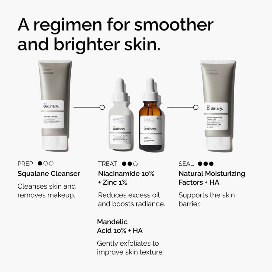 The Ordinary Exfoliating Treatment - Mandelic Acid 10% + HA — Details and Specifications　Iq Bq