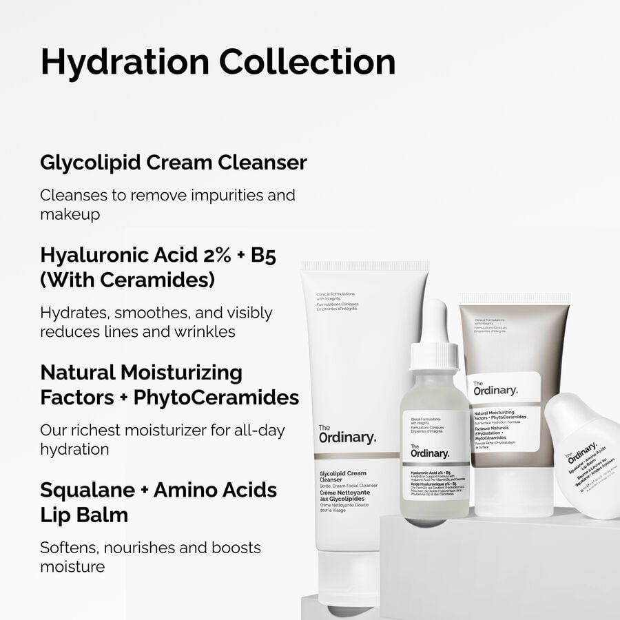The Ordinary Hydration Collection Set — Details and Specifications　kD HJ