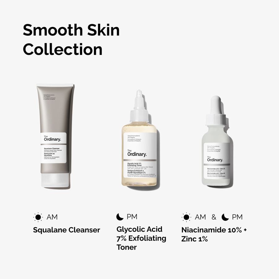 The Ordinary Smooth Skin Collection Set | Detailed Overview　fy lX
