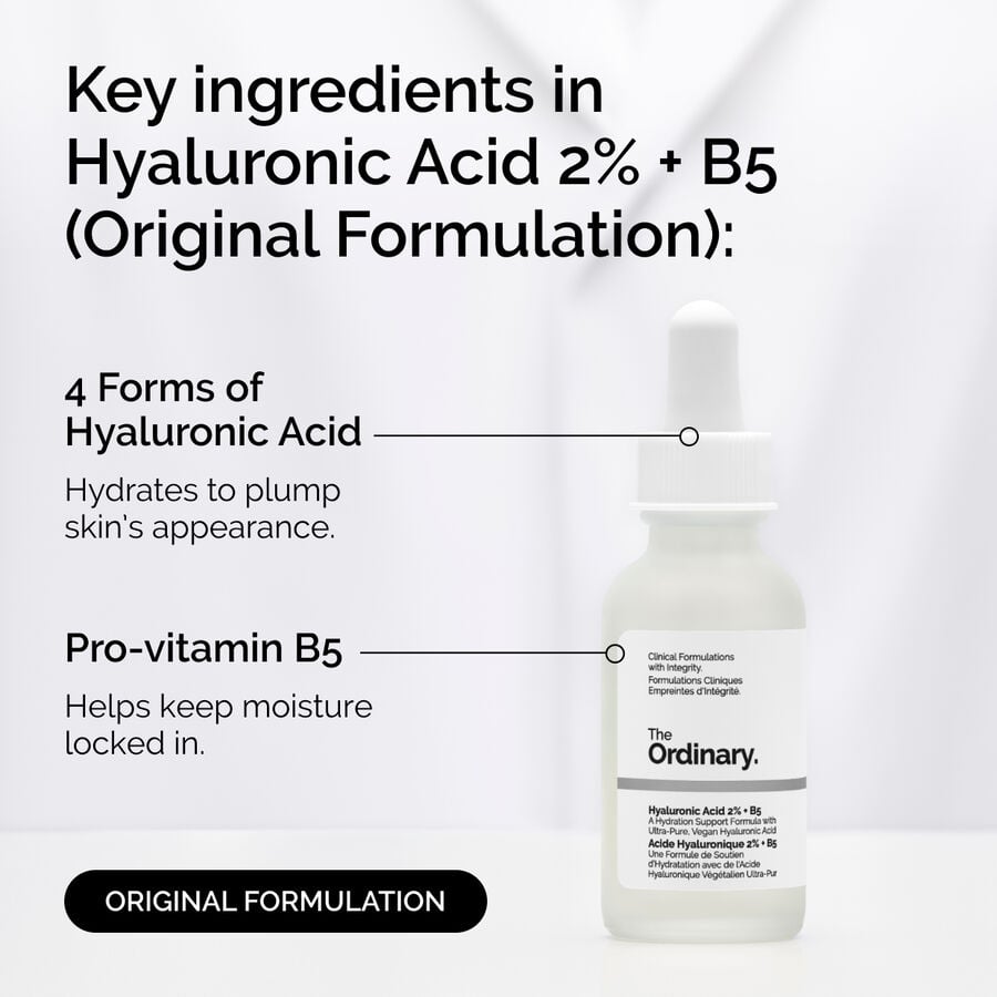 The Ordinary Treatment - Hyaluronic Acid 2% + B5 (Original Formulation) — Item Information　no f2