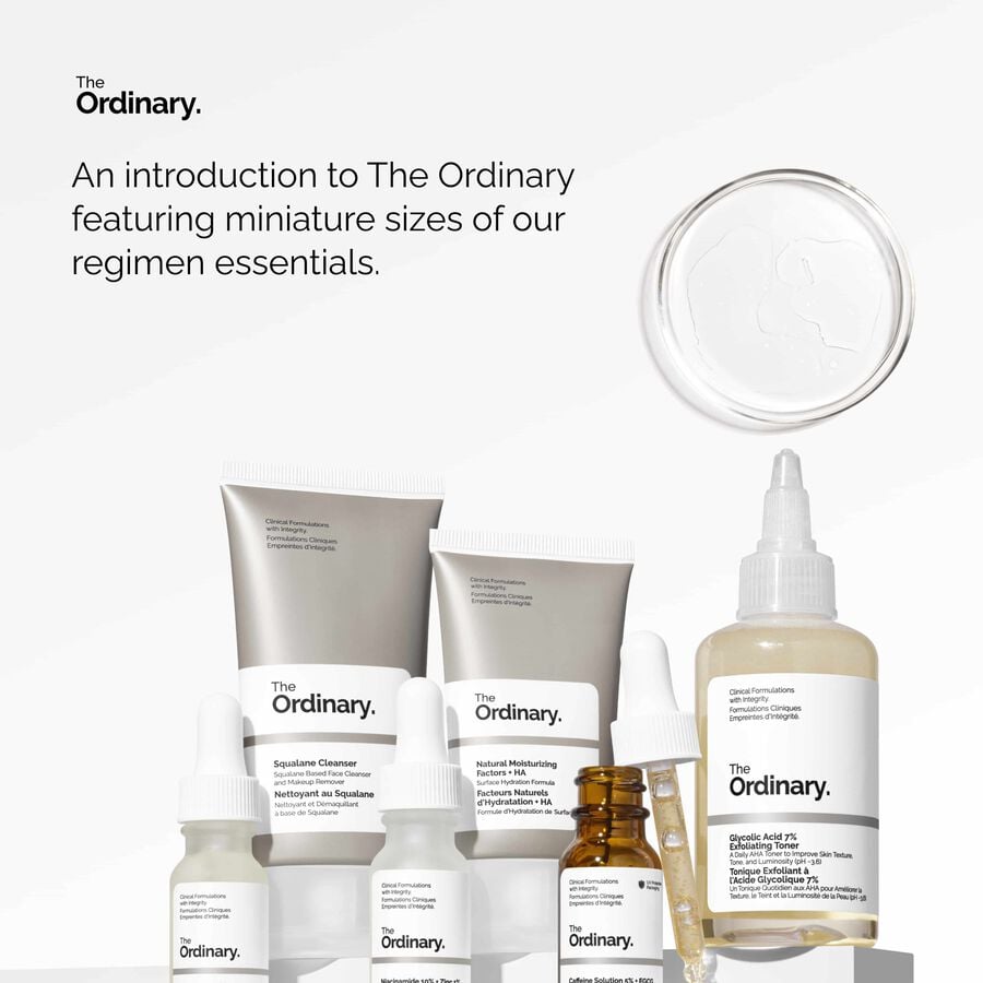 The Ordinary Mini Discovery Skincare Set — Item Information　rS jR