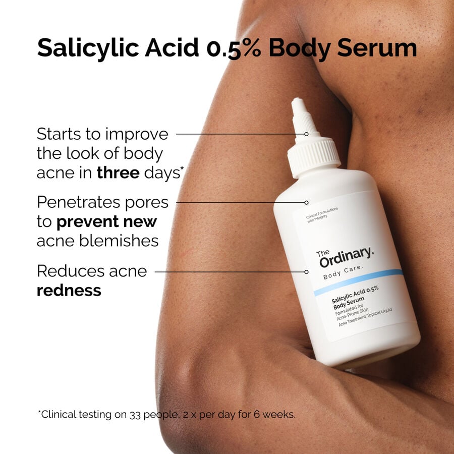 The Ordinary Body Care Treatment - Salicylic Acid 0.5% Body Serum | Product Features　3h 5g