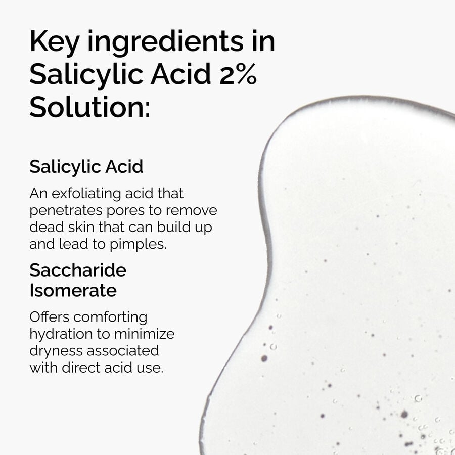 The Ordinary Exfoliating Treatment - Salicylic Acid 2% Solution — Product Facts　ip i8