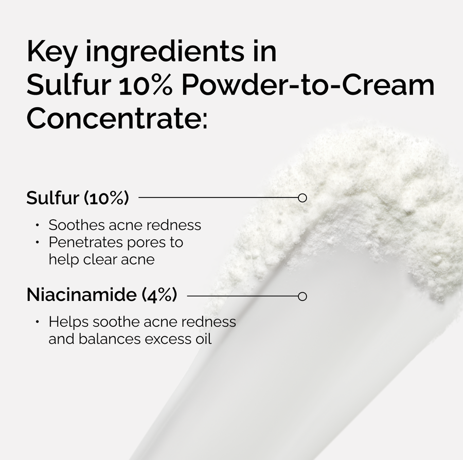 The Ordinary Sulfur 10% Powder-to-Cream Treatment — Full Product Details　9W N2