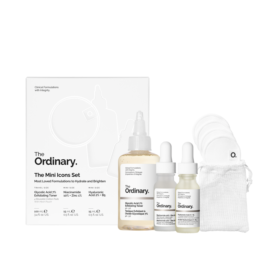 The Ordinary Mini Icons Skincare Set | Product Overview　nQ 0W