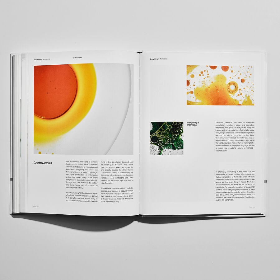 The Ordinary Ingredients Guide Book | Detailed Overview　Up FV