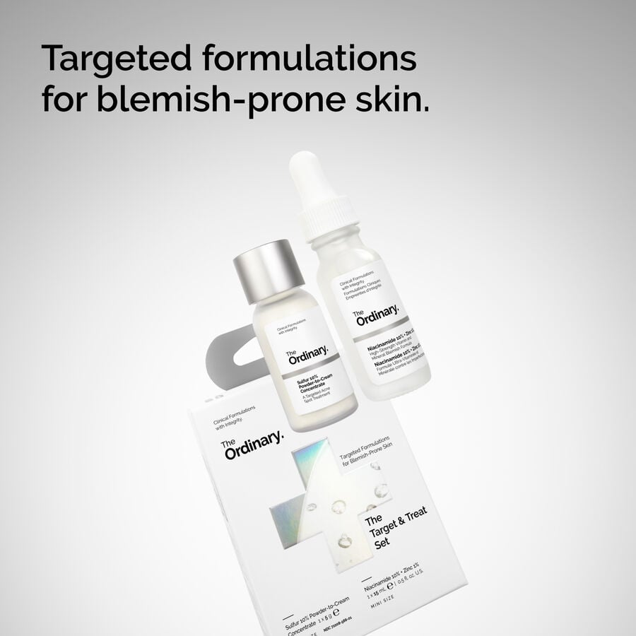 The Ordinary Target and Treat Routine Set — Product Information　gy qN
