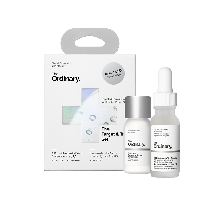 The Ordinary Target and Treat Routine Set — Product Information　gy qN